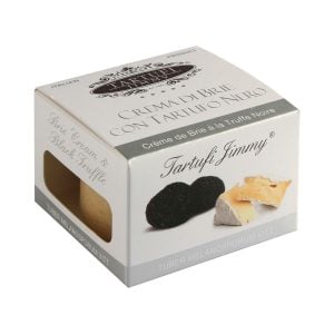 A box of tartuflanghe crema di brie con tartufo nero